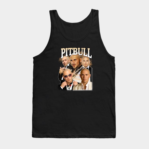 Retro Pitbull Mr World Tank Top by  ABHDArts